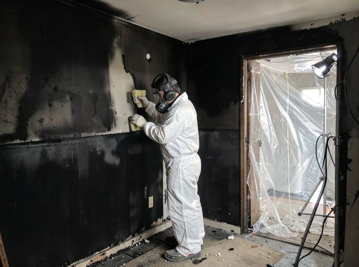 Fire Damage Restoration company in Rousseau, KY